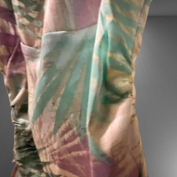 Maggy London Womens Floral Maxi Summer Halter Dress Size 6 - Picture 7 of 13